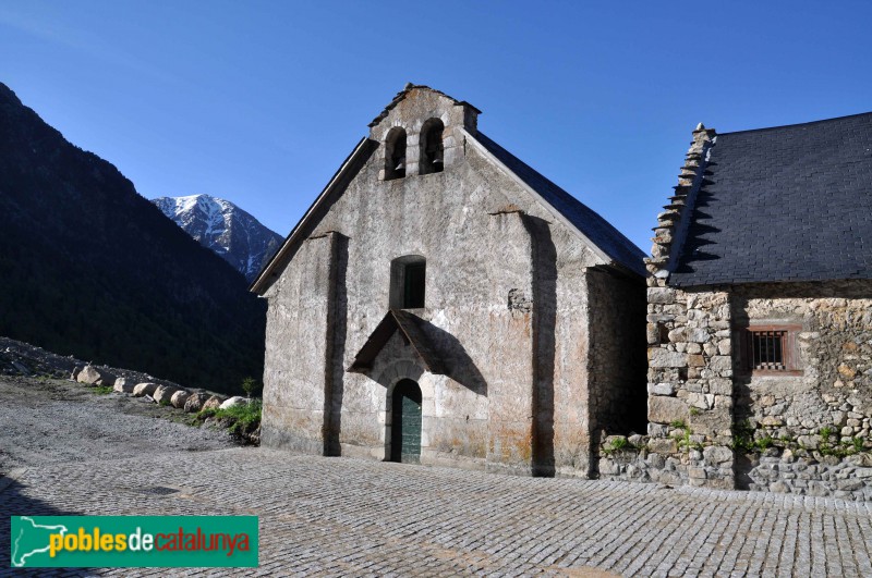 Vielha - Capella de Santa Quitèria (Foto: Jordi Contijoch -Invarquit.Gencat,cat-, 1998) Vielha - Capella de Santa Quitèria