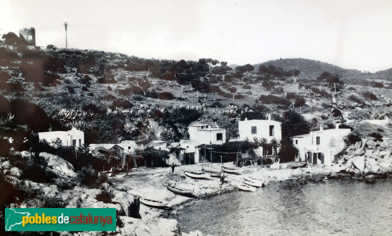 Palamós - Cala S'Alguer, fotografia antiga