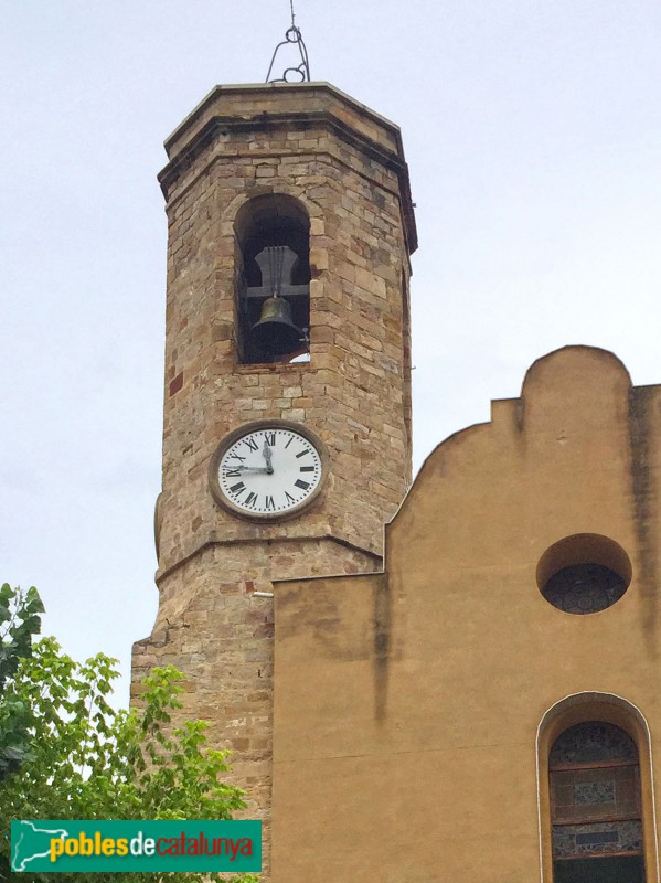 Sant Joan Despí - Campanar de l'església de Sant Joan (Foto: Albert Esteves, 2018) Sant Joan Despí - Campanar de l'església de Sant Joan
