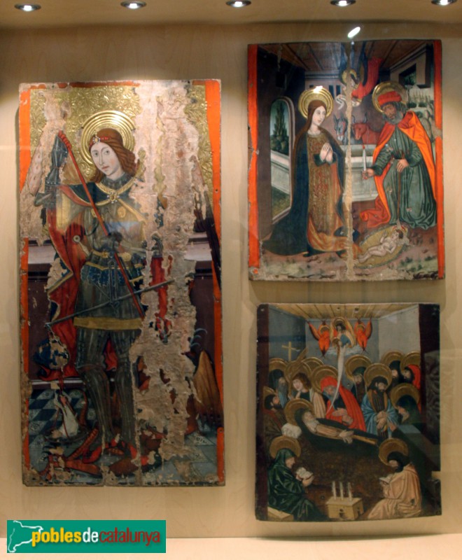 Vielha - Museu dera Val d'Aran - Taules gòtiques de Vilac