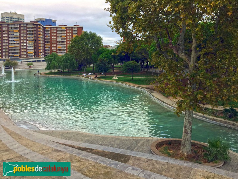 Barcelona - Parc de l'Espanya Industrial (Foto: Albert Esteves, 2018) Barcelona - Parc de l'Espanya Industrial