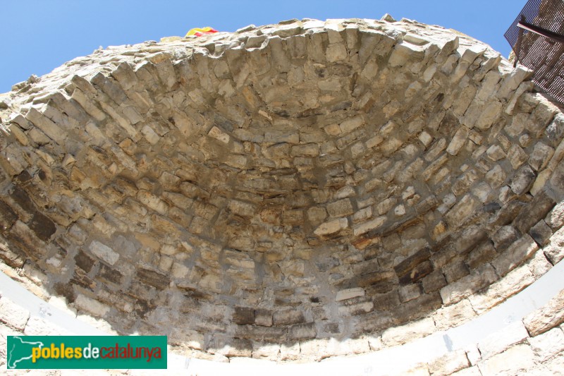 Guimerà - Castell. Interior de la torre