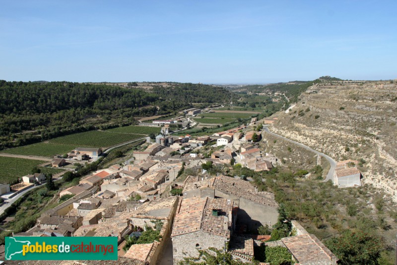 Guimerà - Panoràmica des del castell