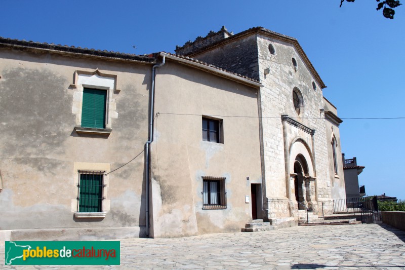 Banyeres del Penedès - Rectoria i església