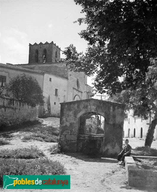 Banyeres del Penedès - Font de la plaça de l'Om