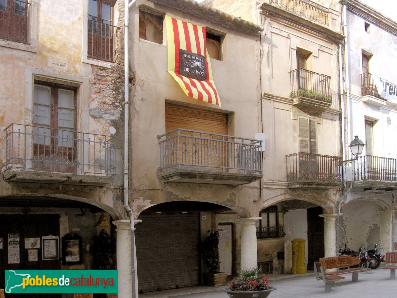 L'Arboç - Voltes de la Plaça