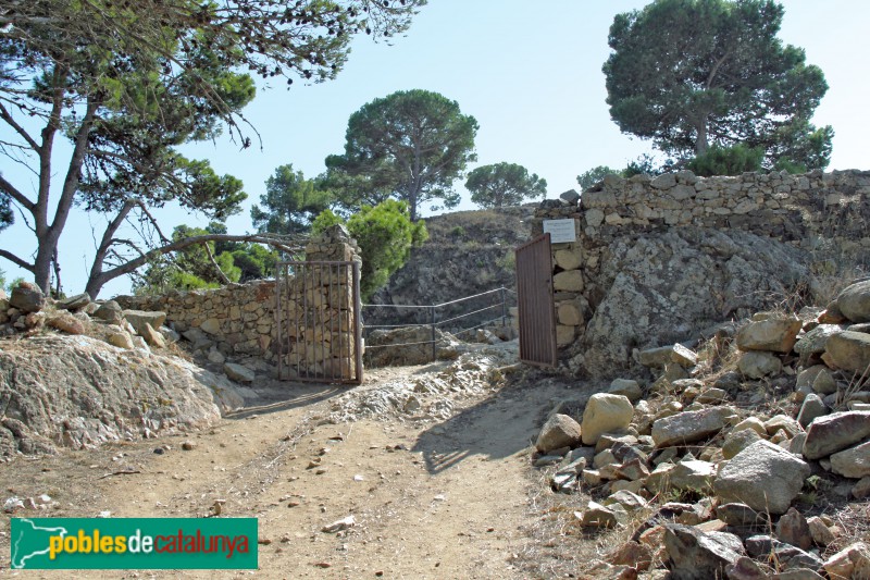Palamós - Poblat ibèric de Castell (Foto: Albert Esteves, 2018) Palamós - Poblat ibèric de Castell