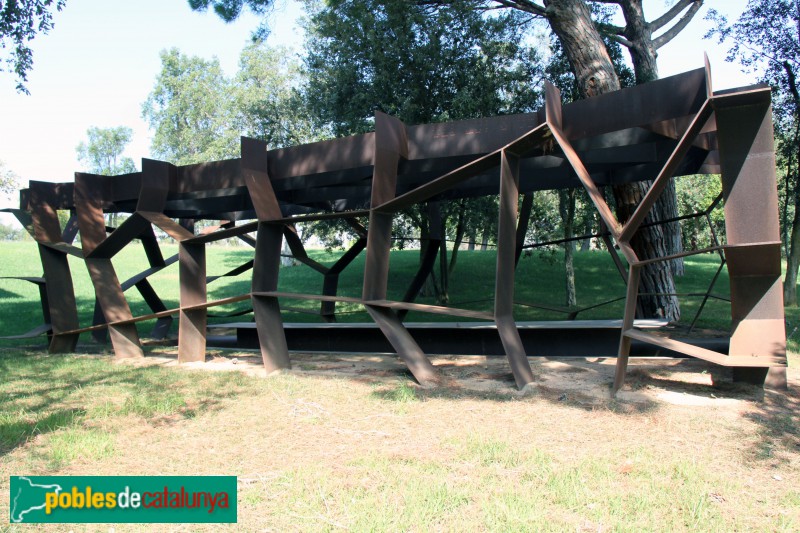 Palamós - Mas Brugarol (Mas del Vent), taula amb cobert de RCR