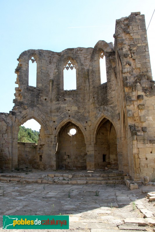 Guimerà - Monestir de Vallsanta (Foto: Albert Esteves, 2018) Guimerà - Monestir de Vallsanta