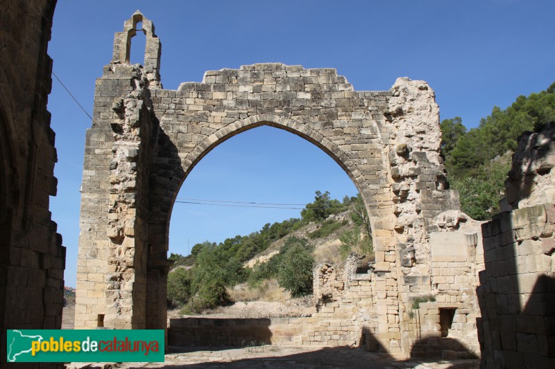 Guimerà - Monestir de Vallsanta (Foto: Albert Esteves, 2018) Guimerà - Monestir de Vallsanta