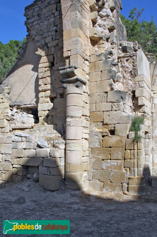 Guimerà - Monestir de Vallsanta (Foto: Albert Esteves, 2018) Guimerà - Monestir de Vallsanta
