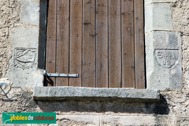 Guimerà - Santa Maria de la Bovera, casa de l'ermità (Foto: Albert Esteves, 2018) Guimerà - Santa Maria de la Bovera, casa de l'ermità