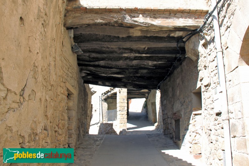 Guimerà - Pas cobert (Foto: Albert Esteves, 2018) Guimerà - Pas cobert