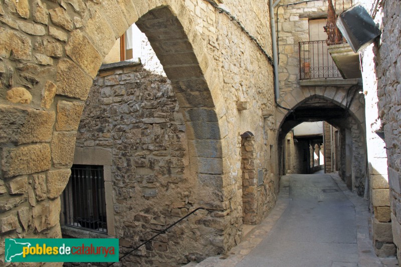 Guimerà - Porxos del carrer de la Goleta