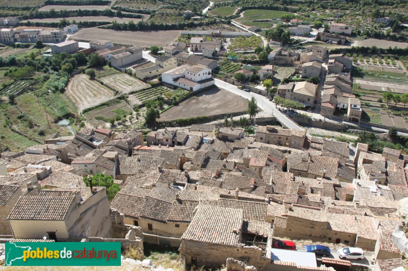 Guimerà - Teulades des del castell