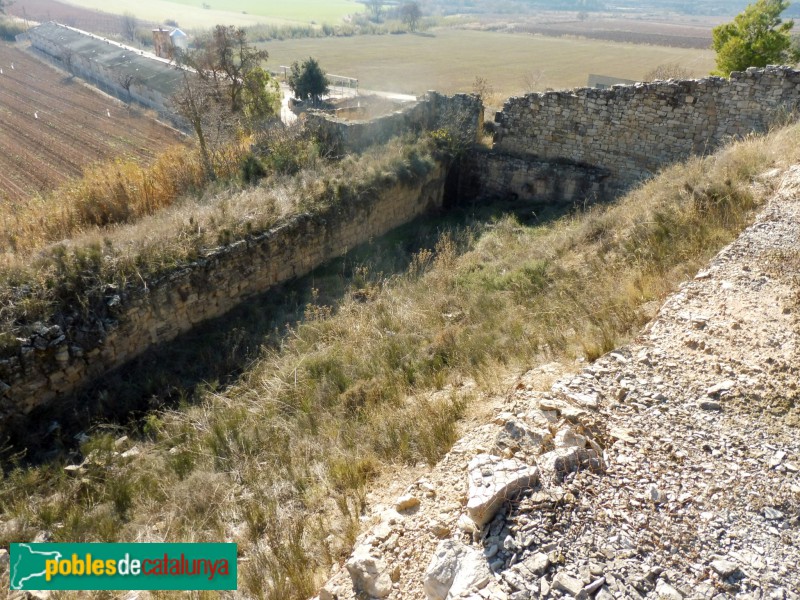 Nalec - Molí del Casanova, antiga bassa (Foto: Isidre Blanc, 2017) Nalec - Molí del Casanova, antiga bassa