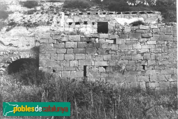Nalec - Molí del Casanova (Foto: Salvador Palau -Invarquit.Gencat.cat-, 1988) Nalec - Molí del Casanova