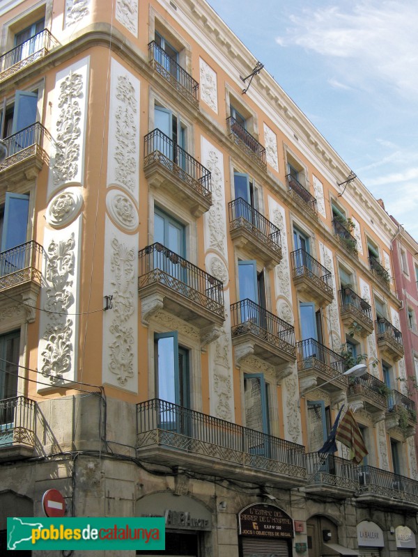 Barcelona - Casa Gené (Hospital, 83) (Foto: Albert Esteves, 2007) Barcelona - Casa Gené (Hospital, 83)