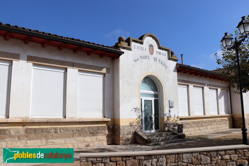 Sant Martí de Maldà - Escola pública (Foto: Albert Esteves, 2018) Sant Martí de Maldà - Escola pública