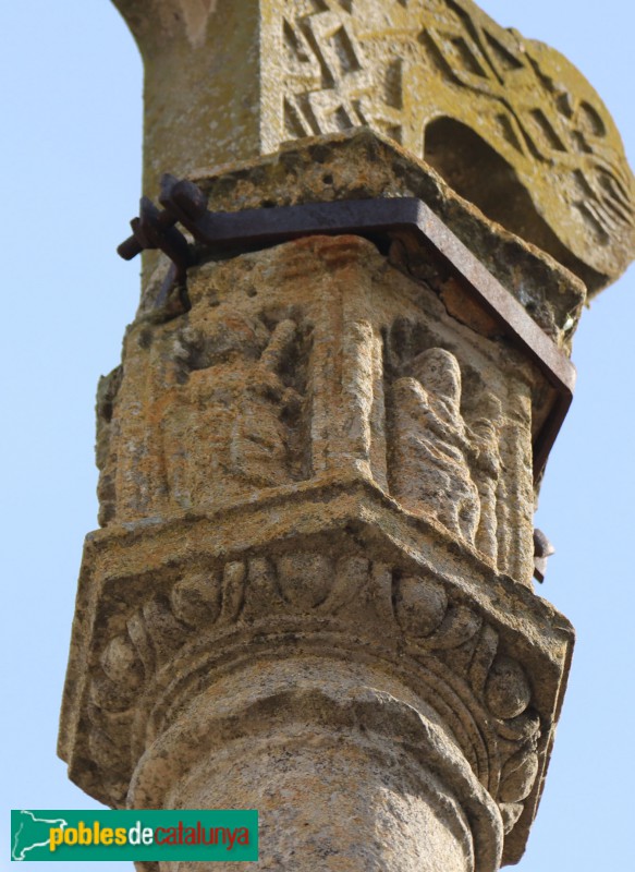 Sant Martí de Riucorb - Creu de Llorenç de Rocafort