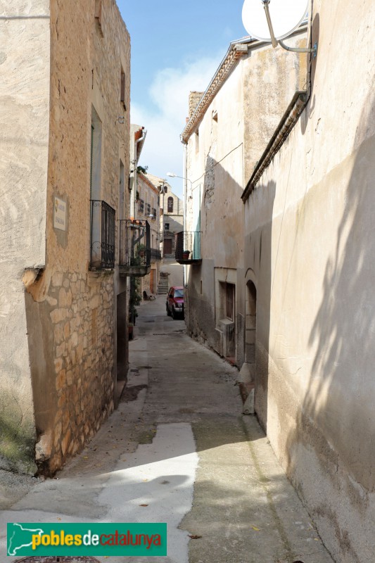 Sant Martí de Riucorb - Llorenç de Rocafort, carrer Església