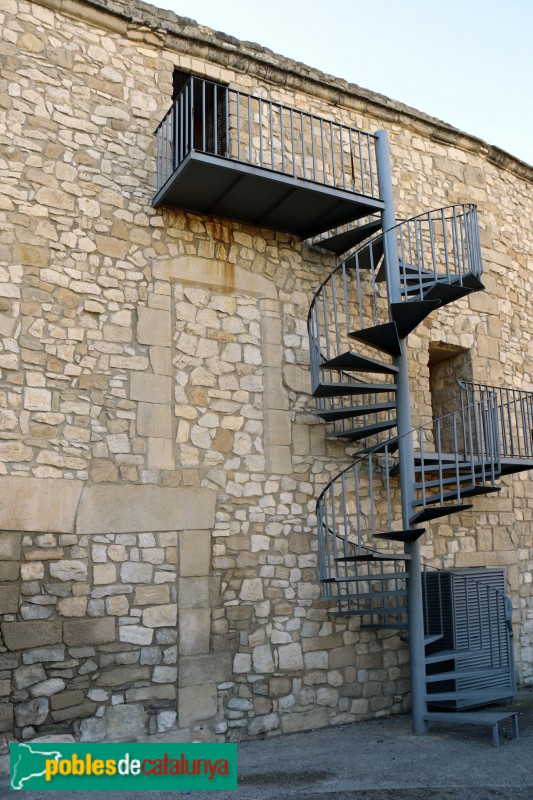 Belianes - Casa de la Vila, façana posterior (Foto: Albert Esteves, 2018) Belianes - Casa de la Vila, façana posterior