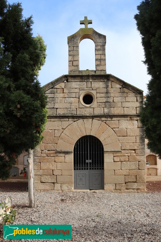 Belianes - Cementiri Nou, capella (Foto: Albert Esteves, 2018) Belianes - Cementiri Nou, capella
