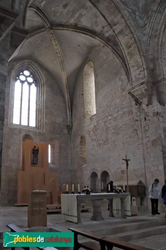Vallbona de les Monges - Monestir de Santa Maria. Església