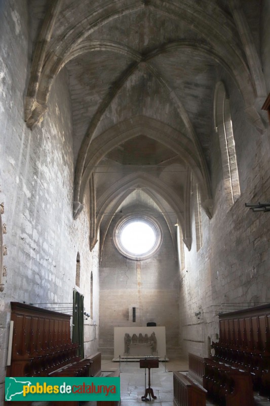 Vallbona de les Monges - Monestir de Santa Maria. Església