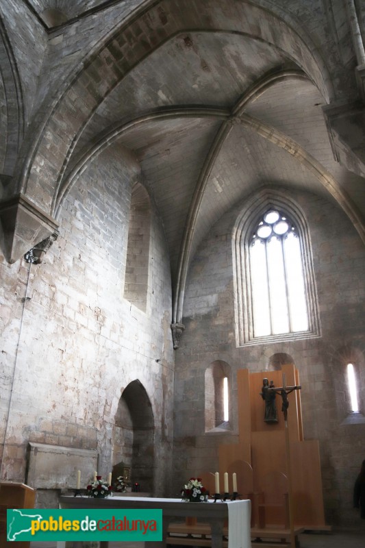 Vallbona de les Monges - Monestir de Santa Maria. Església