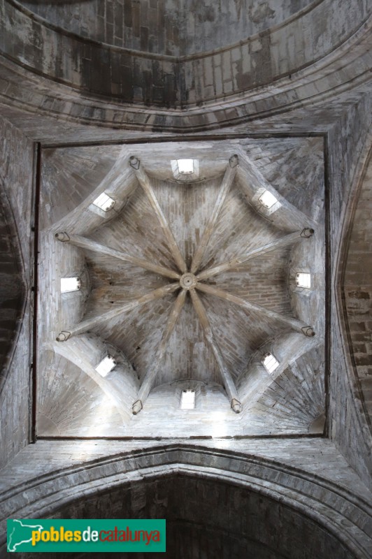 Vallbona de les Monges - Monestir de Santa Maria. Església