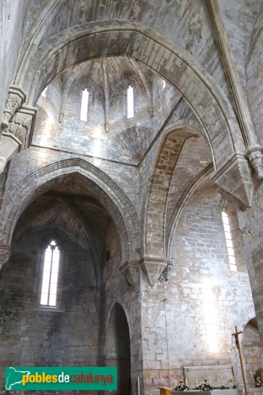 Vallbona de les Monges - Monestir de Santa Maria. Església