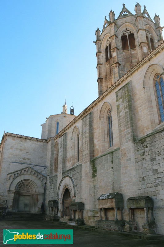 Vallbona de les Monges - Monestir de Santa Maria. Església