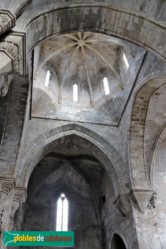 Vallbona de les Monges - Monestir de Santa Maria. Església