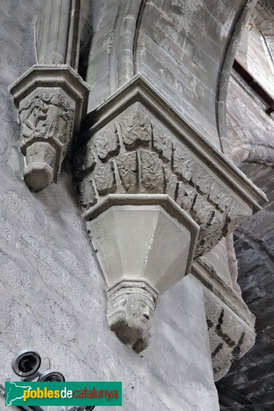 Vallbona de les Monges - Monestir de Santa Maria. Església