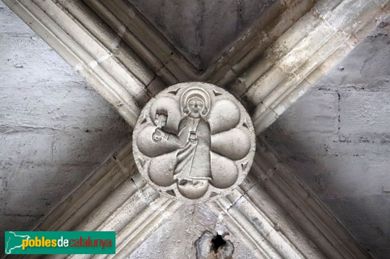 Vallbona de les Monges - Monestir de Santa Maria. Església