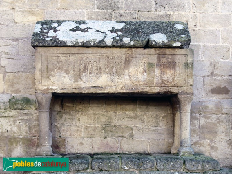 Vallbona de les Monges - Sarcòfags de Sibil·la de Guimerà