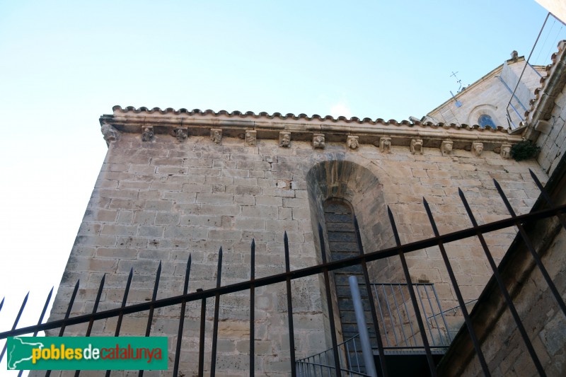 Vallbona de les Monges - Mènsules de l'absis del monestir