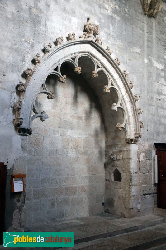 Vallbona de les Monges - Monestir de Santa Maria. Església