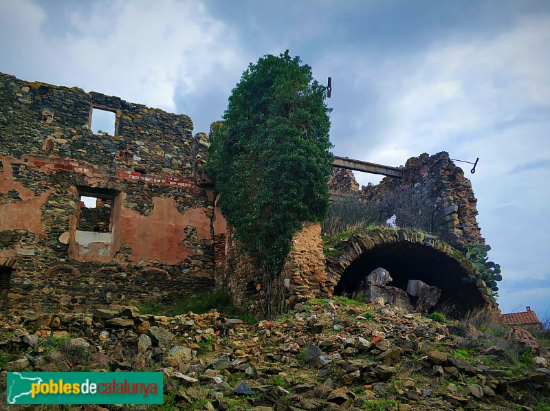 Vilamaniscle - Castell (Foto: Gas Mountain, 2018) Vilamaniscle - Castell