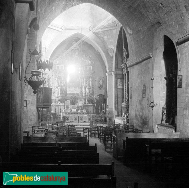 Vallbona de les Monges - Església de Sant Llorenç de Rocallaura