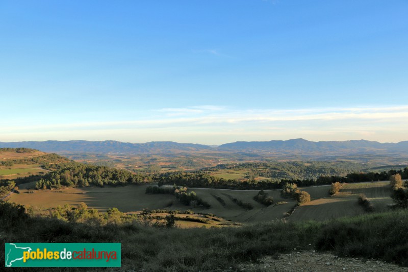 Vallbona de les Monges - Panoràmica des del Tallat