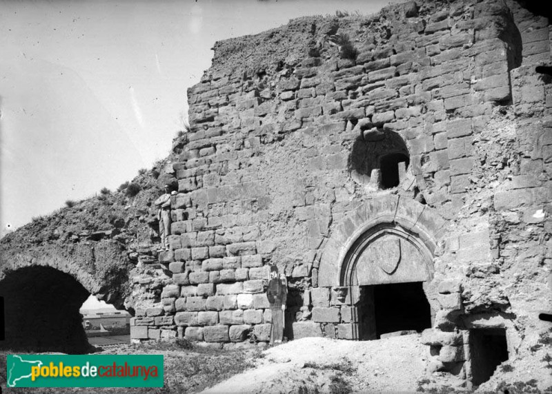 Bellpuig - Castell (Lluís Paluzie c1890)