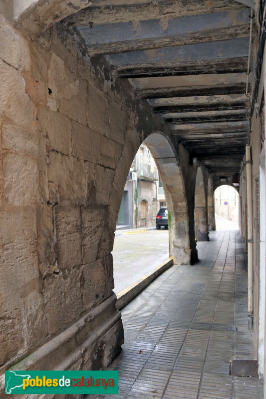 Bellpuig - Porxos del carrer Major