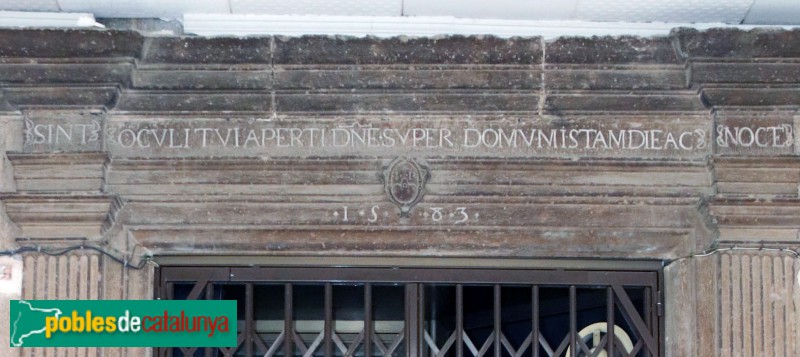 Bellpuig - Casa del Procurador (Foto: Albert Esteves, 2018) Bellpuig - Casa del Procurador