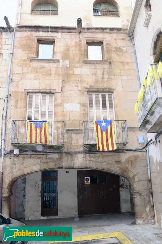 Bellpuig - Antic carrer del Pou (ara Homentage a la Vellesa)