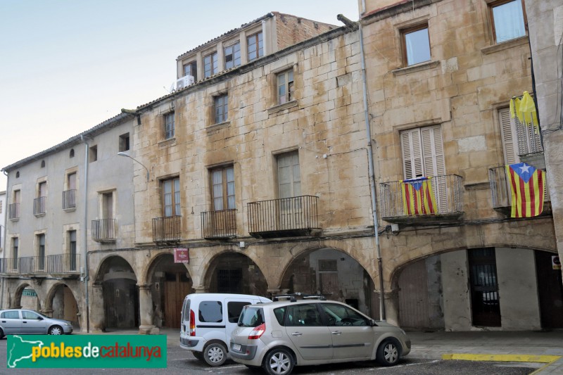 Bellpuig - Antic carrer del Pou (ara Homentage a la Vellesa)