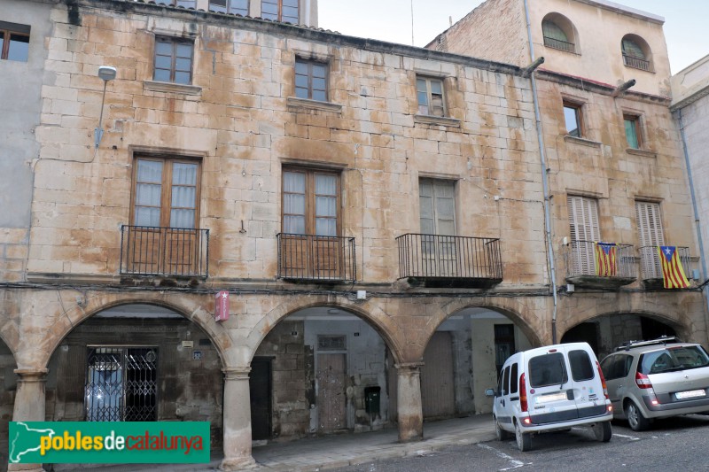 Bellpuig - Antic carrer del Pou (ara Homentage a la Vellesa)