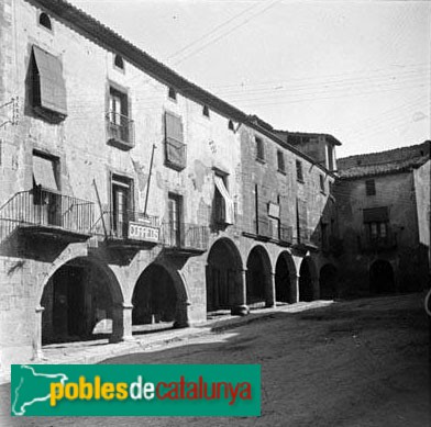 Bellpuig - Antic carrer del Pou (ara Homentage a la Vellesa)