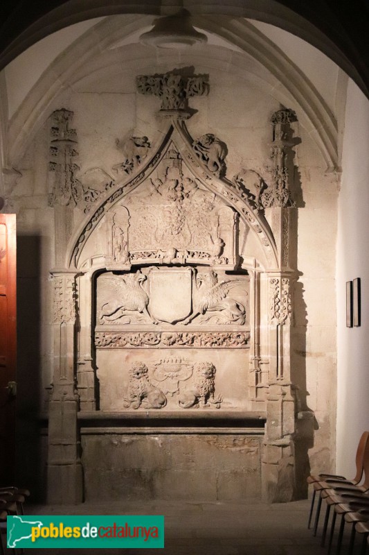 Bellpuig - Convent de Sant Bartomeu, rentamans (Foto: Albert Esteves, 2018) Bellpuig - Convent de Sant Bartomeu, rentamans